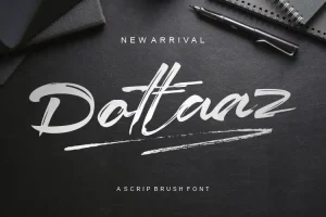 Dottaz Brush Font