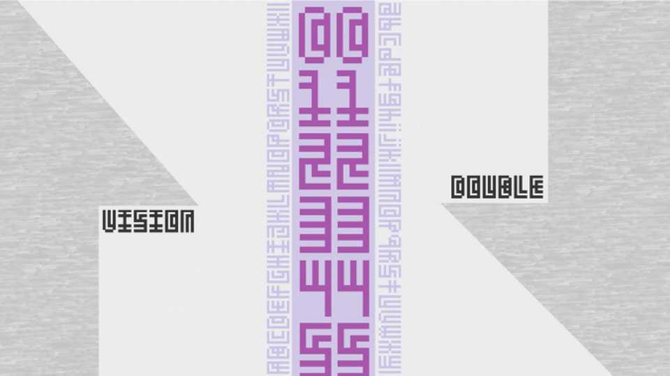 Double Vision Font › Fontesk