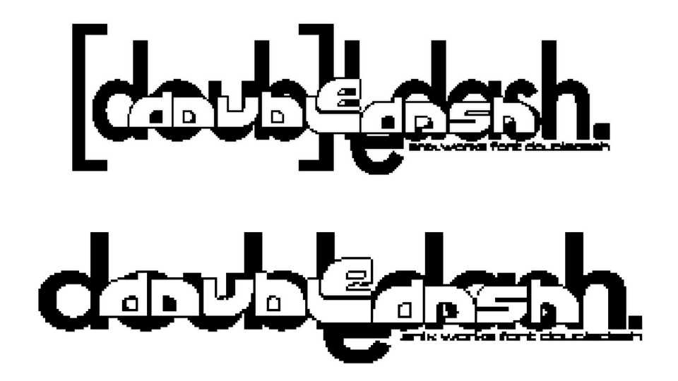 DoubleDash Font › Fontesk