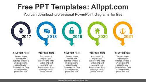 Doughnut Arrows PowerPoint Diagram