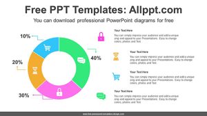 Doughnut Charts PowerPoint Diagram Template