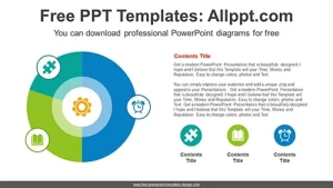 Doughnut Pie Chart PowerPoint Diagram