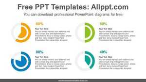 Doughnut-Pie Charts PPT Diagram
