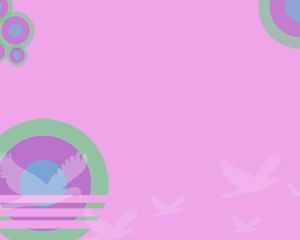 Dove Pigeons Template for PowerPoint
