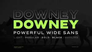 Downey Font › Fontesk