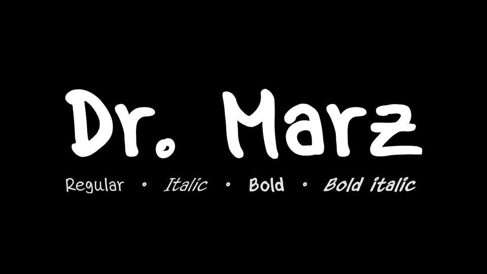 Dr. Marz Font › Fontesk