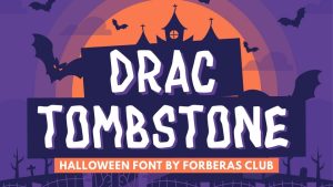 Drac Tombstone Font › Fontesk