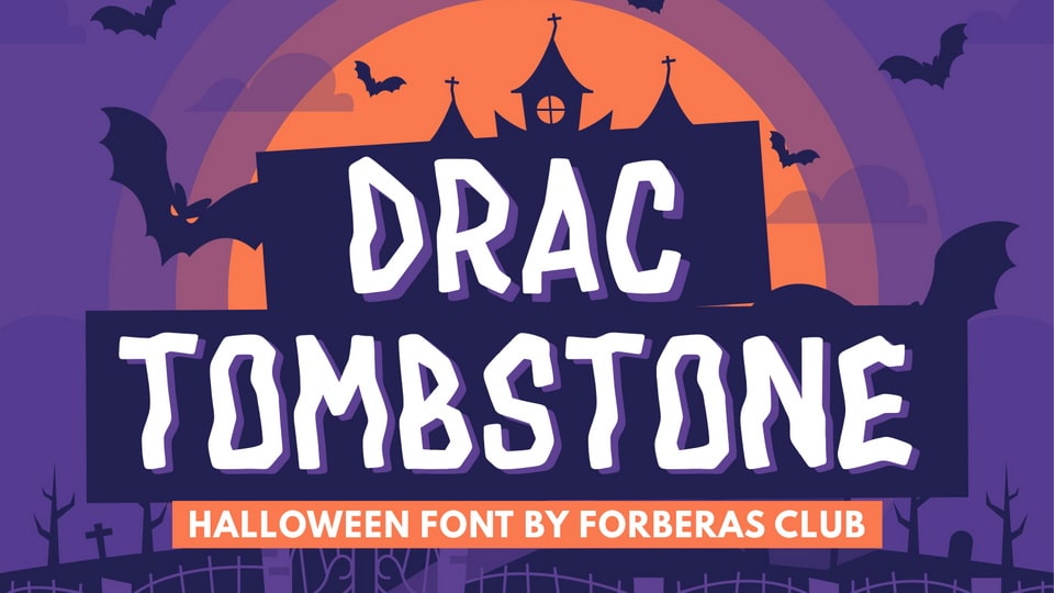 Drac Tombstone Font › Fontesk