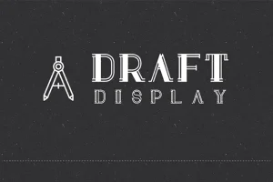 Draft Display Font