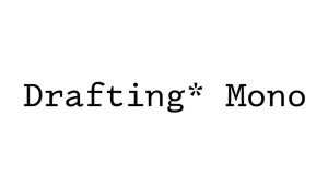 Drafting* Mono Font Family › Fontesk