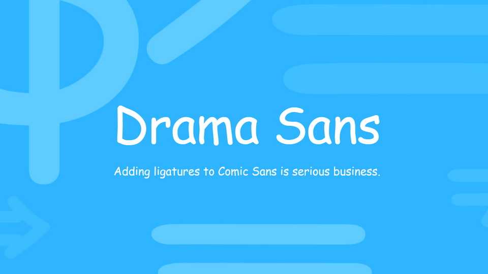 Drama Sans Font › Fontesk
