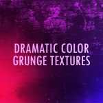 Dramatic Color Grunge Textures