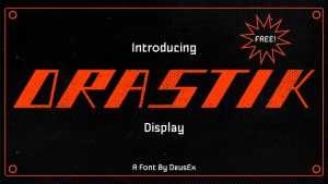 Drastik Font Family › Fontesk