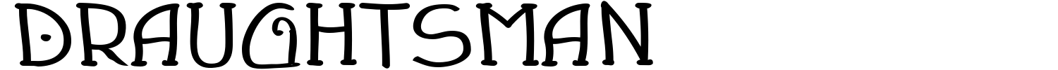 Draughtsman Font