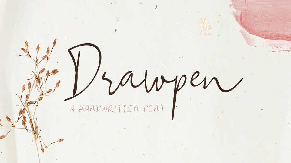 Drawpen Font › Fontesk
