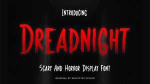 Dreadnight Font › Fontesk