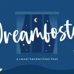 Dreamfoster Sweet Handwritten Font