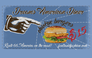 Dreams American Diner Font