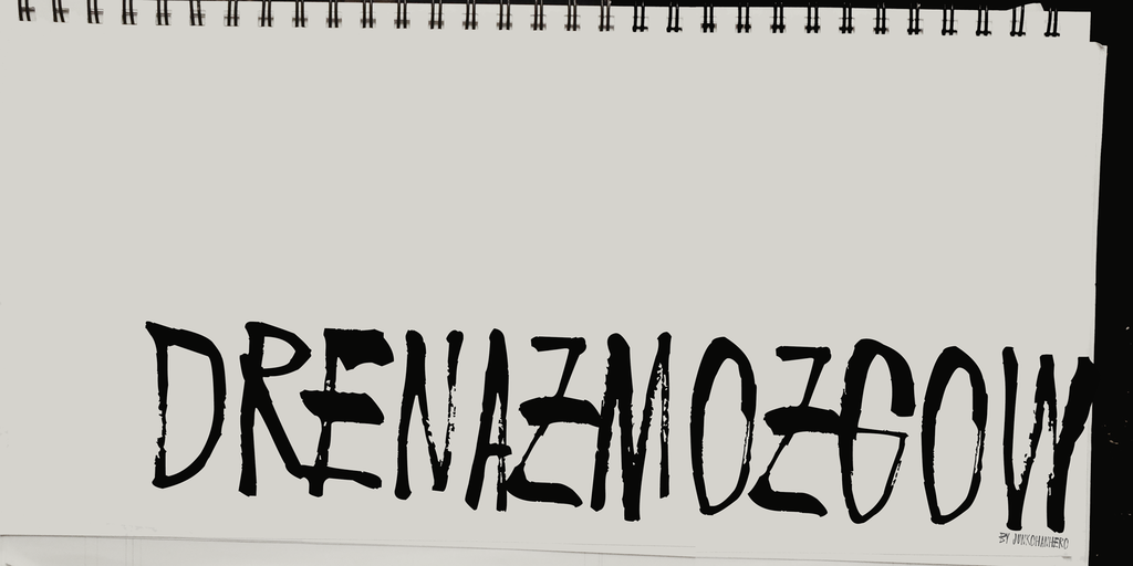 Drenazmozgow Font