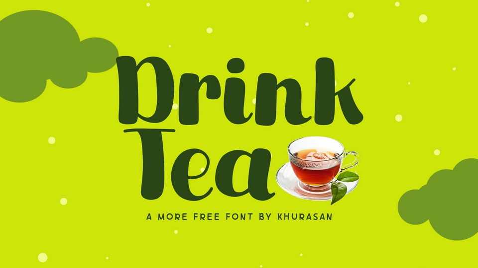 Drink Tea Font › Fontesk