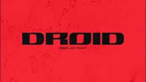 Droid Font › Fontesk