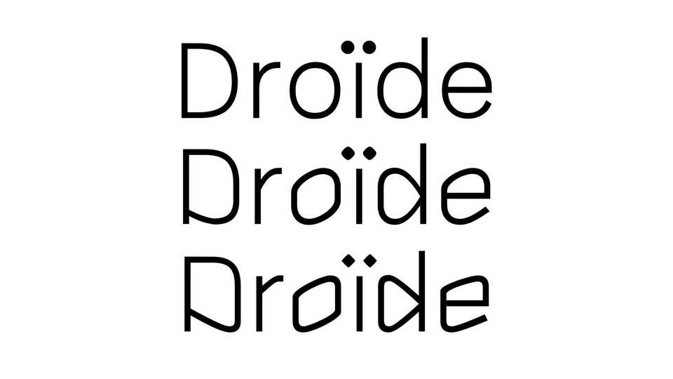 Droide Variable Font › Fontesk