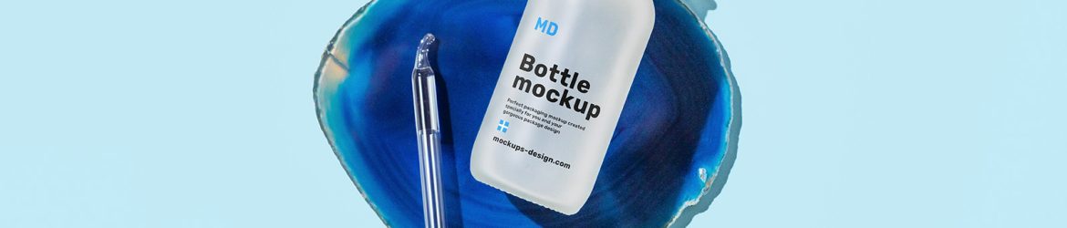 Dropper bottle mockup Dropper bottle mockup