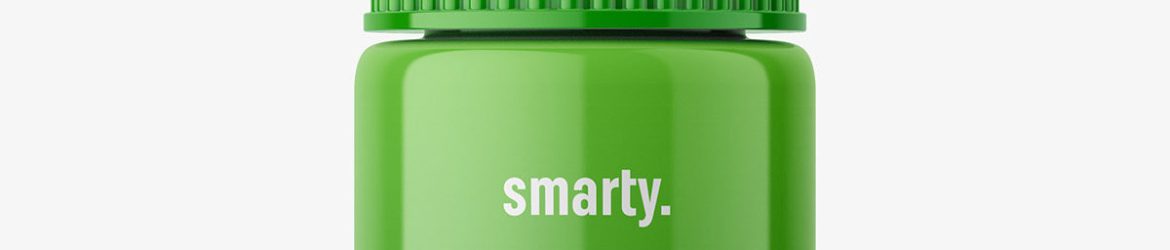 Dropper bottle mockup / glossy