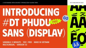 DT Phudu Font Family › Fontesk