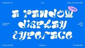 DT Random Display Font › Fontesk