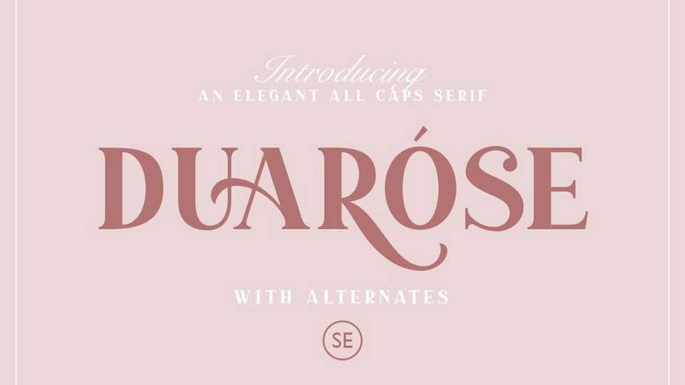 Duarose Font › Fontesk