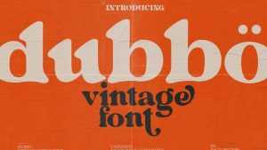 Dubbo Font › Fontesk