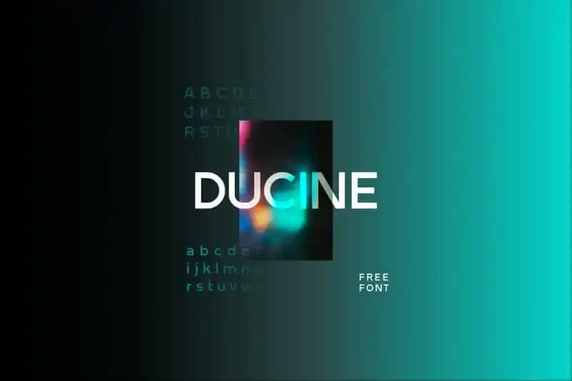 DUCINE Sans Serif Font