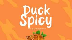 Duck Spicy Font › Fontesk