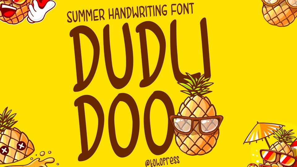 Dudlidoo Font › Fontesk