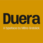 Duera Font Family