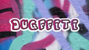 Dugffiti Font › Fontesk
