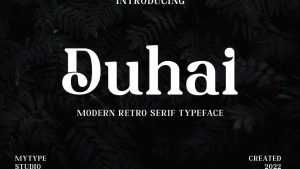 Duhai Font › Fontesk
