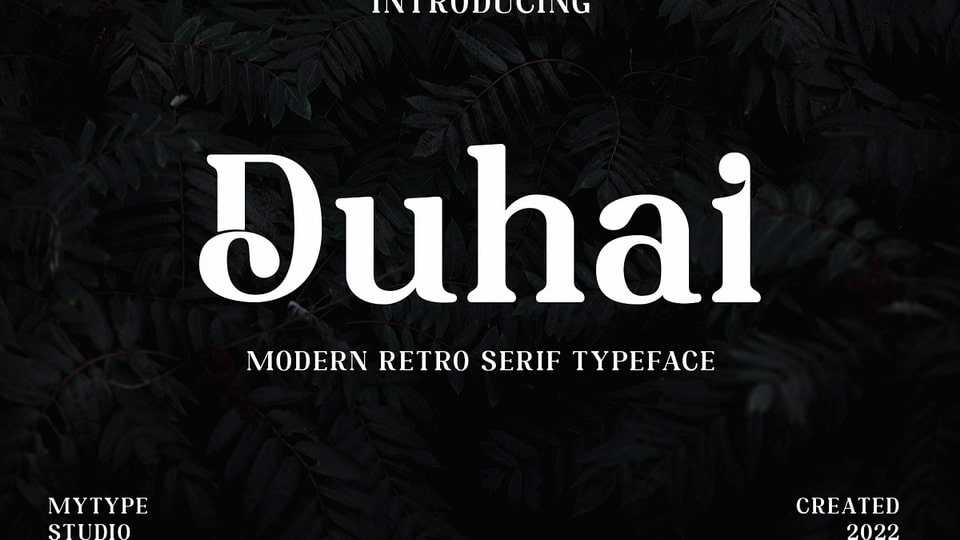Duhai Font › Fontesk