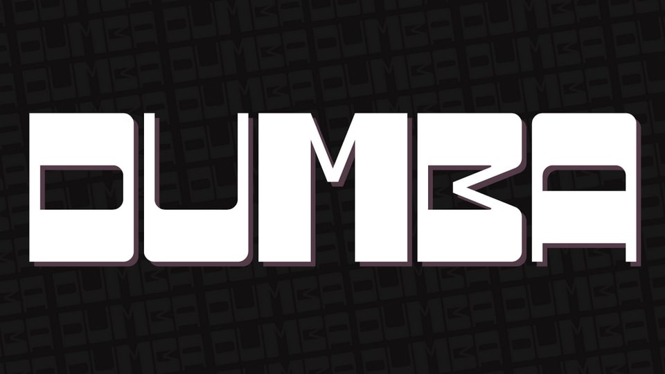 Dumba Font › Fontesk