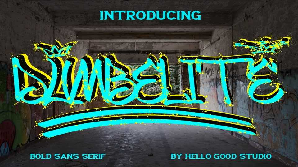 Dumbelite Font › Fontesk