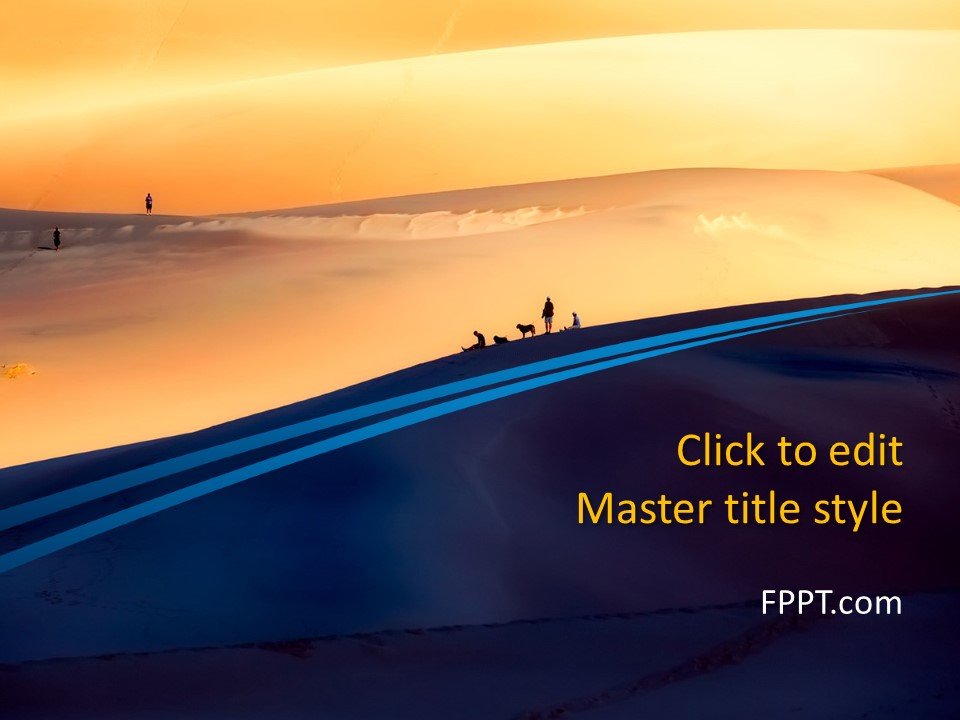 Dunes PowerPoint Template