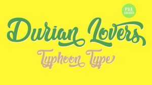 Durian Lovers Font › Fontesk