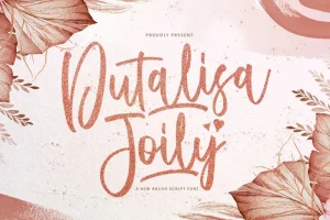 Dutalisa Joily Brush Font
