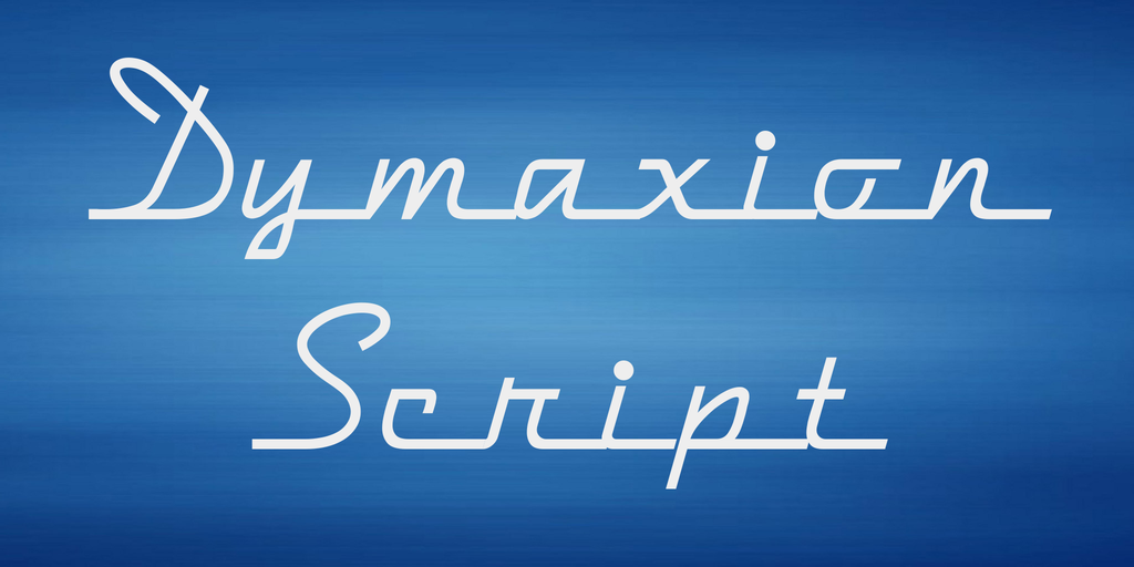 Dymaxion Script Font