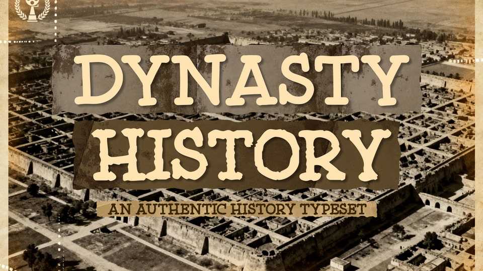 Dynasty History Font › Fontesk