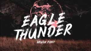 Eagle Thunder Font › Fontesk