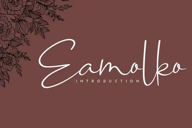Eamolko Handwritten Font