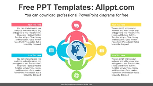 Earth Day PowerPoint Diagram