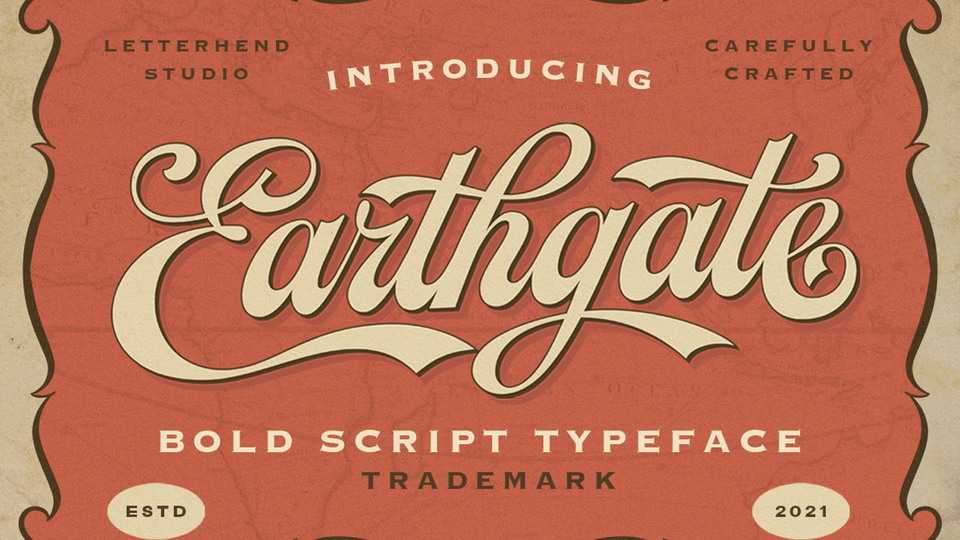 Earthgate Script Font › Fontesk